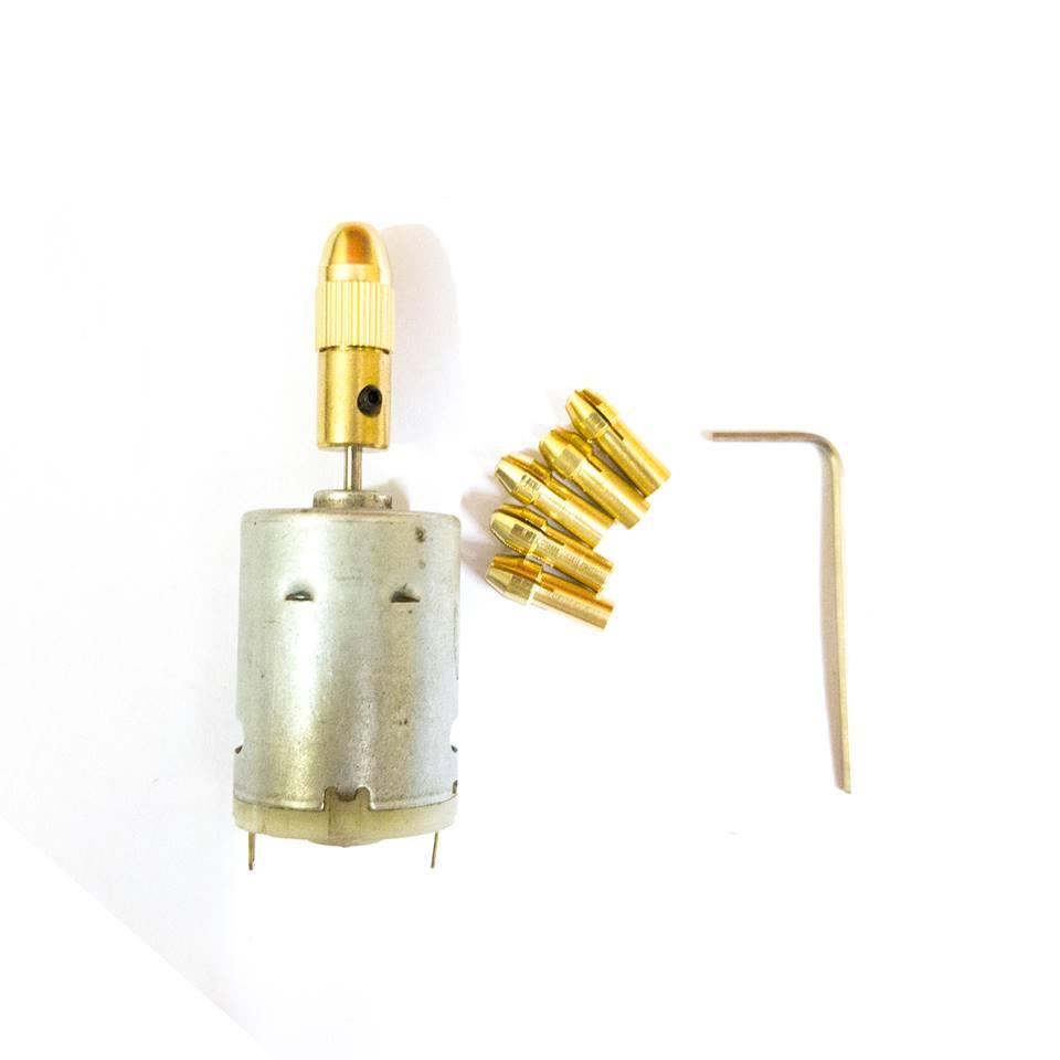 Picture of Mini Drill Set For Universal Use Up to 3mm Drill Bit (3.7V to 12V) (Multicolor)