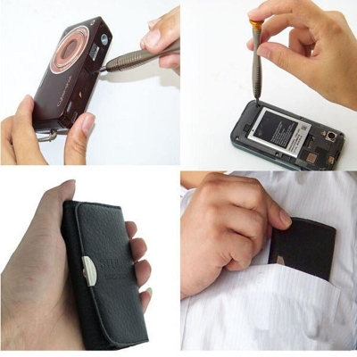 Picture of 25 in1 Portable Precision Multifunction Screwdriver Wallet (Multicolor)