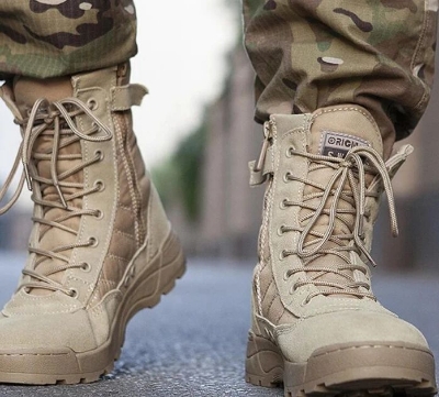 Picture of Boots Outdoor Male Boots | Hiking Shoes Men Fashion Ankle Boots - Tremendously Adaptable and flexible