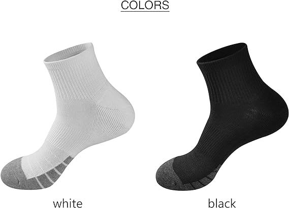 Picture of Cotton High-Quality Running Short Medium Thick Socks - Elevate Comfort During Workouts With High-Quality Cotton Running Shorts