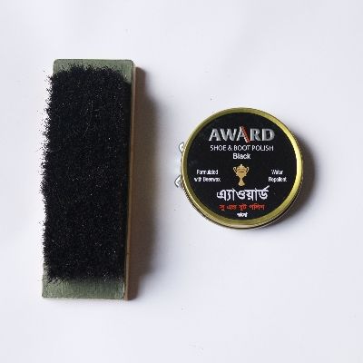 Picture of BOOT Shoe Polish+ Cow hair Brush for Shoes Cleaning- Trendy and Stylish, Simple To Use And Maintain, Very Premium Product