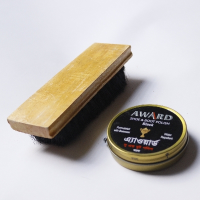 Picture of Shoe Polish + Boot Brush for Shoes Cleaning & Shining: Trendy Comfort and Easy Maintenance – Premium Tools for Footwear Care