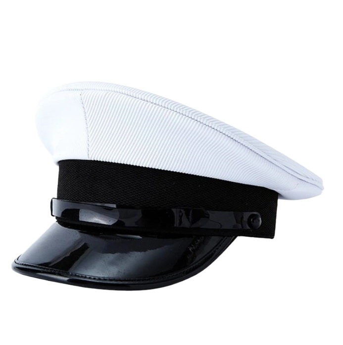 Picture of American Caps & Hats - Pe Cap For Men - White - Elevate Sporty Looks Classic White American Pe Cap, Perfect For A Touch Of Athleticism