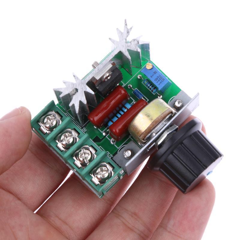 Picture of AC 220V 2000W Thyristor SCR Voltage Regulator Module (Multicolor)