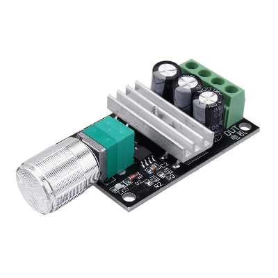Picture of 5V - 28V 3A PWM Motor Speed Controller DC Dimer With Switch (Multicolor)