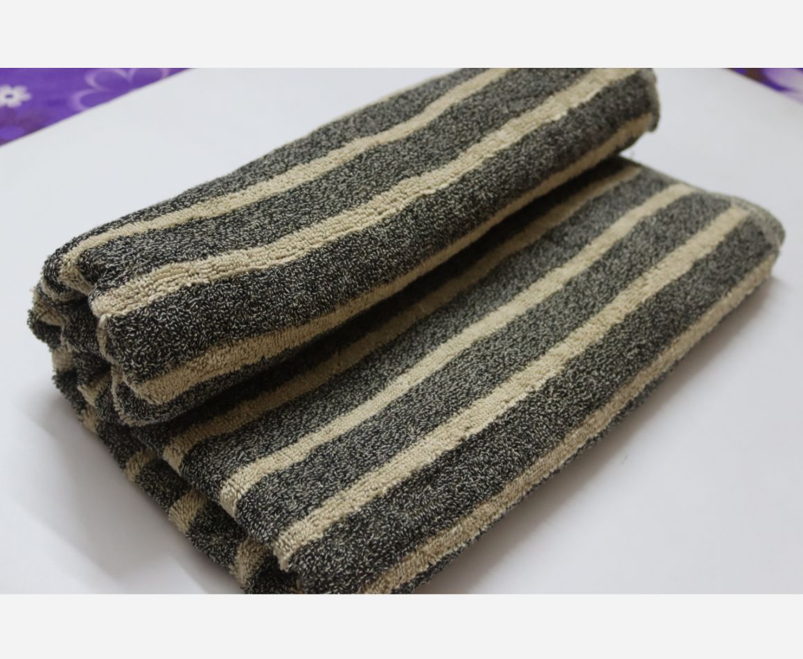 Picture of Striped Soft Bath Towel Cotton- Premium Quality  Large Bath Towel -30 inch by 60 inch Bath Towel