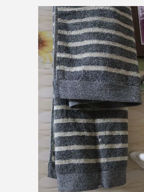 Picture of Striped Soft Bath Towel Cotton- Premium Quality  Large Bath Towel -30 inch by 60 inch Bath Towel