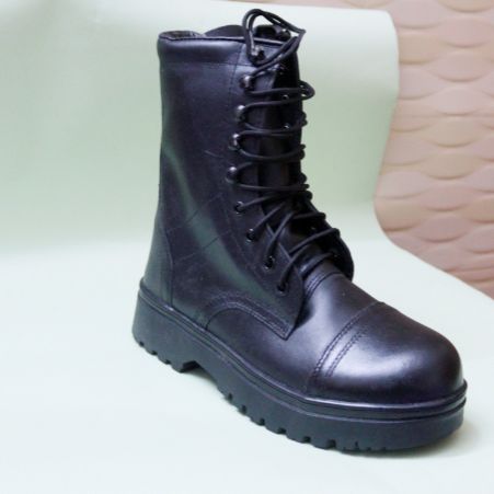 Picture of Leather long boots-  Cow leather Boots for Men- Rubber sole  Boots -100% Leather + ( Free Socks )