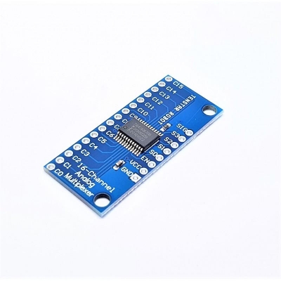Picture of 16-Channel High Speed  Analog/Digital Multiplexer Breakout Module CD74HC4067 CMOS (Multicolor)