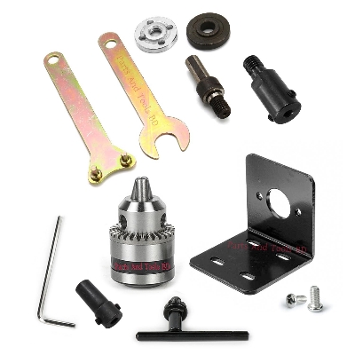 Picture of Lathe B10 Taper Drill Chuck And Mounting Bracket Set (Multicolor)