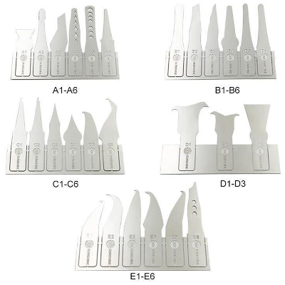 Picture of 27 in 1 Multi-function BGA Chip IC Replace Cutter Set (Multicolor,Not Specified)