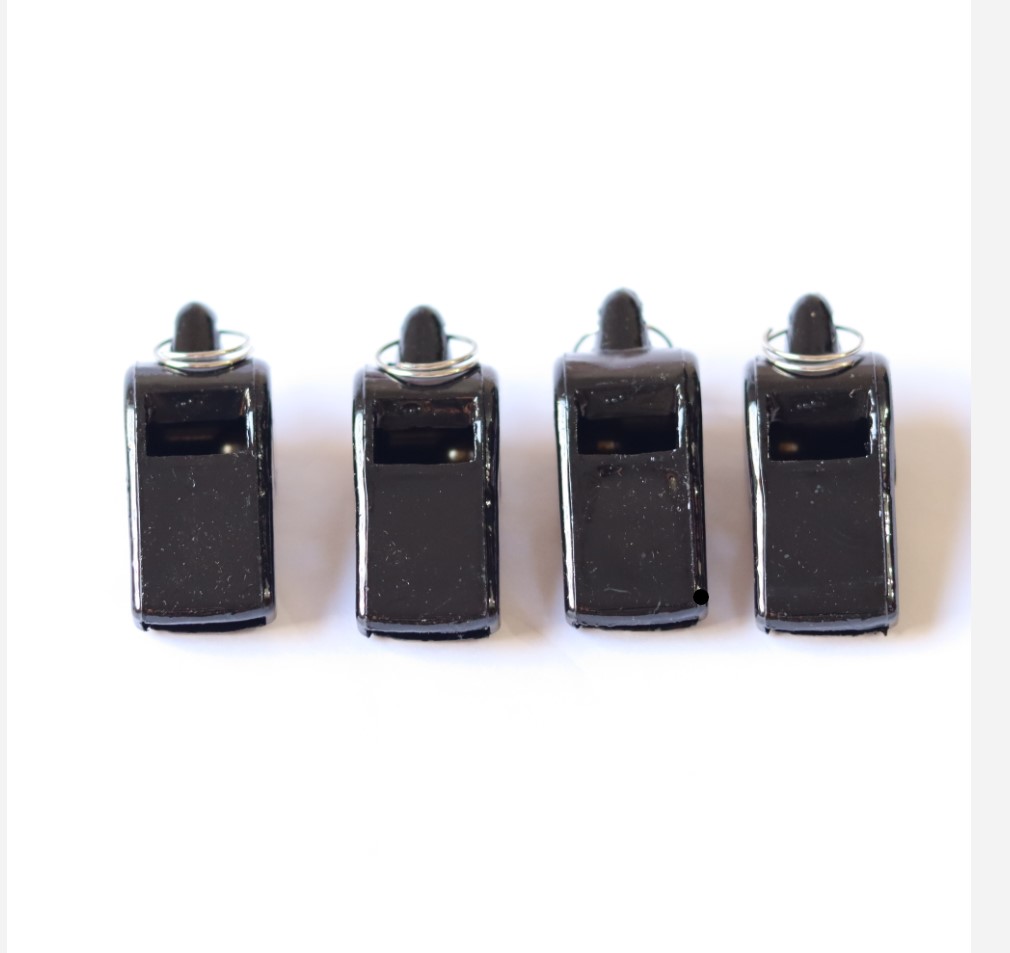 Picture of Plastic Whistle - plastic bashi - Whistle for sports program and security alert (3 pcs)
