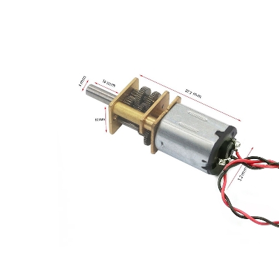 Picture of N20 Micro Metal Gear Box DC 3V to 12V Motor For DIY Work RC Project (Multicolor)