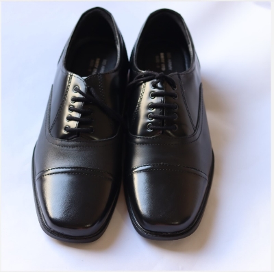Picture of Leather Oxford Shoe for Men - Leather Shoe for Men - Black Formal Shoe - Leather Lace up Shoe