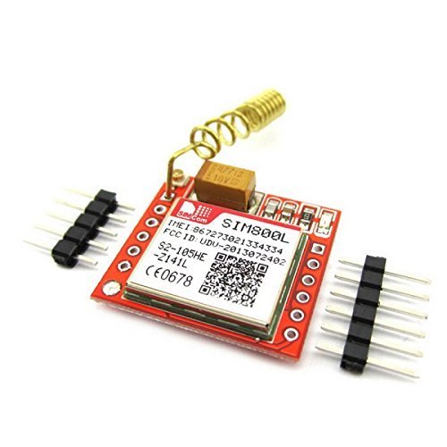 Picture of SIM800L G P R S & G S M Module With Antenna For DIY Work RC Projuct (Multicolor)