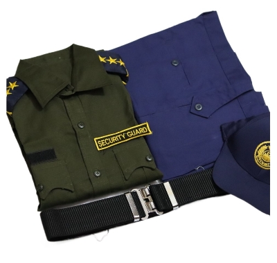 Picture of Security Guard Uniform Full Set - Guard Dress - Security Guard Pant, Shirt, Cap, Belt , Epulet Full Set