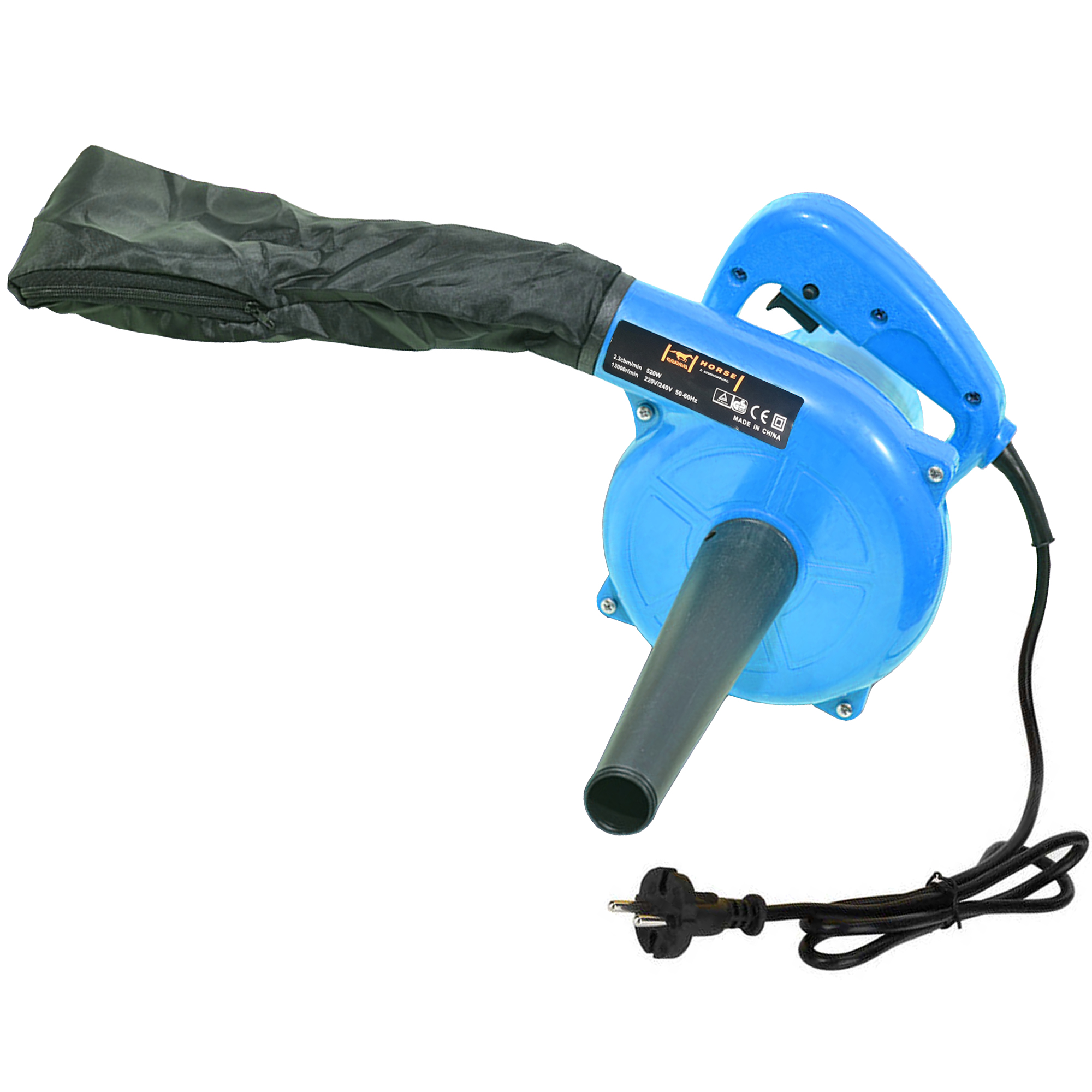 Picture of Air Blower & Vacuum Cleaner 2 in 1 Dust Cleaning Machine (Blowing or Collecting) (Multicolor)