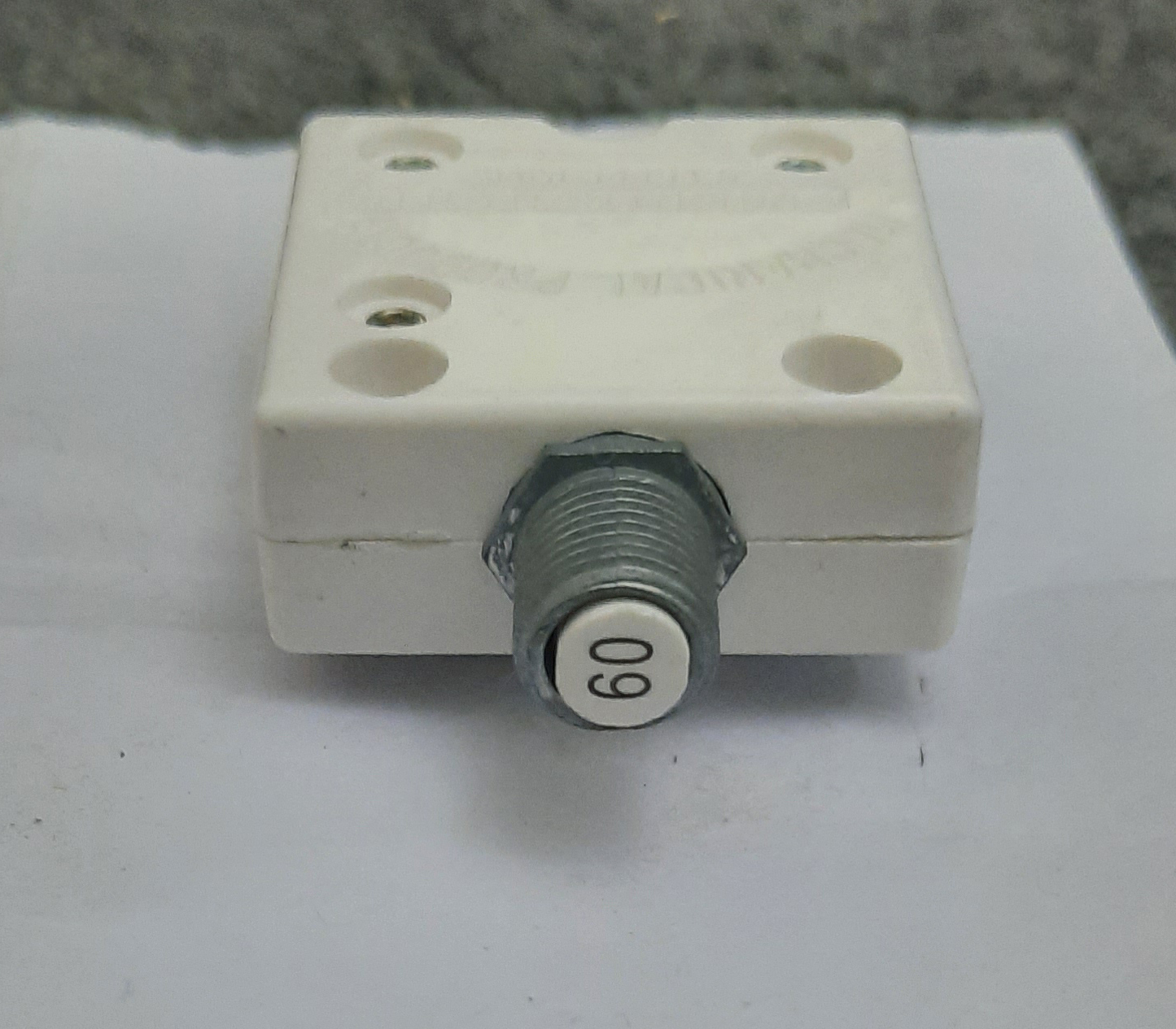 Picture of Push To Reset Circuit Breaker Universal Push To On Fuse Circuit Breaker - Remote Control Switch (60A Breaker)