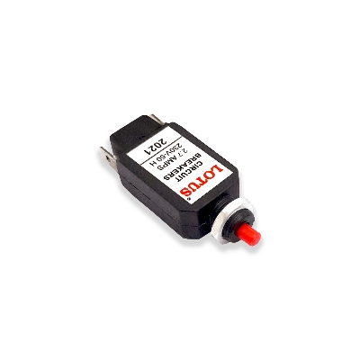 Picture of Push To Reset Circuit Breaker Universal Push To On Fuse Circuit Breaker - Remote Control Switch (2.7A Breaker)