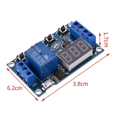 Picture of DIY Incubator Turning Motor Controller Turning Control Timer Supply 5-30V 10A Relay Using W1209 XH-M452 XH-W3001 Replace XM-18 XM-18S (Multicolor)