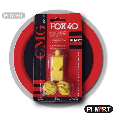 Picture of Fox 40 Classic whistle Key Finder Football Referee Whistle Fox Brand  China Plastic Whistle