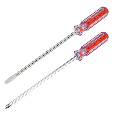 Picture of Slotted & Phillips Magnetized Tips, Durable Steel, Rust-Resistant Screw Driver Set (Multicolor)