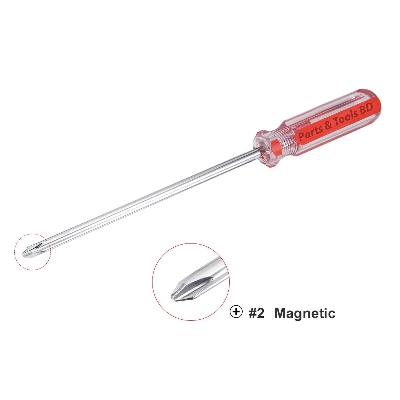 Picture of Slotted & Phillips Magnetized Tips, Durable Steel, Rust-Resistant Screw Driver Set (Multicolor)