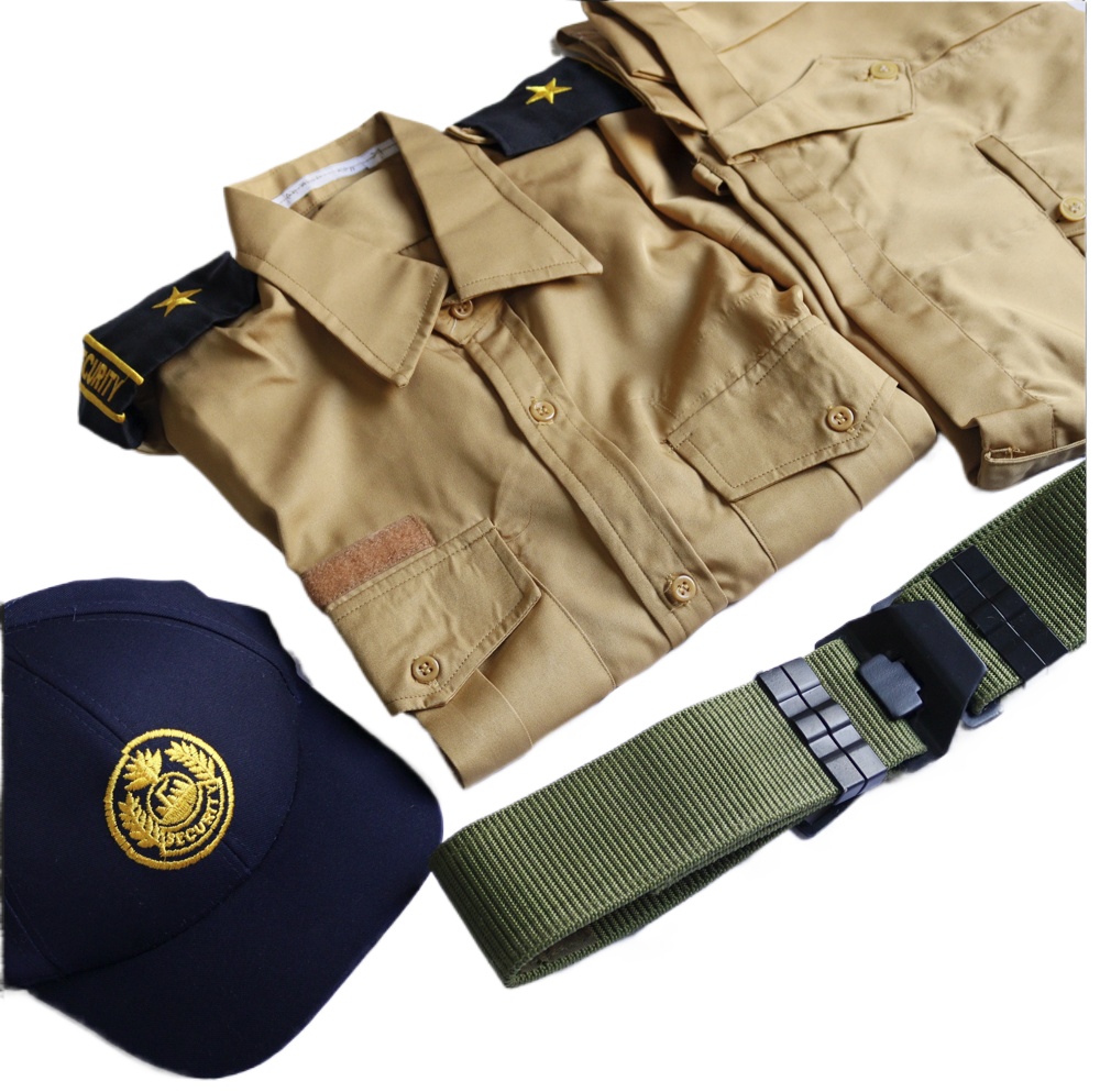 Picture of Pant shirt For security Guard - Security Guard Uniform Full Set - Guard Dress - Security Guard Pant, Shirt, Cap, Belt , Epulet Full Set