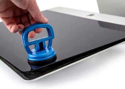 Picture of Heavy Duty Suction Cups - Dent Puller for Car And Electronics, LCD LED OLED TV, Computer Monitor, Tablet Display Opening Tools & Glass installation or replacement Hand Tools (Blue)