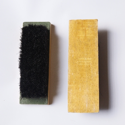 Picture of Cow Hair Shoe Brush- Shoe Shine Brush - Shoes Brush for Cleaning / Polishing 1 Pcs