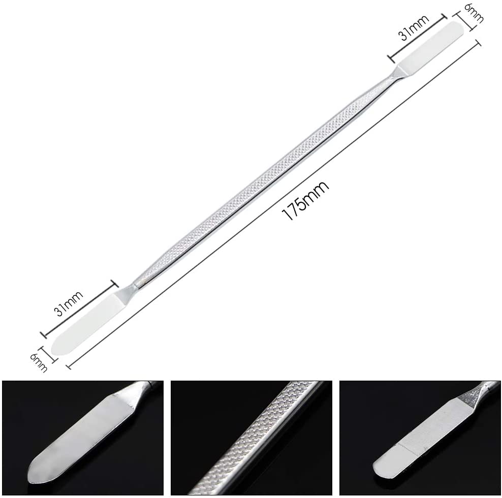 Picture of 3 Pcs Universal Spudger Prying Opening Tool LCD LED OLED TV Computer Laptop Monitor Phone Display Screen Opening Repair Hand Tools (Silver)