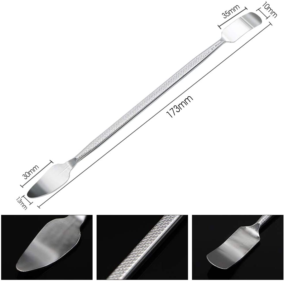 Picture of 3 Pcs Universal Spudger Prying Opening Tool LCD LED OLED TV Computer Laptop Monitor Phone Display Screen Opening Repair Hand Tools (Silver)