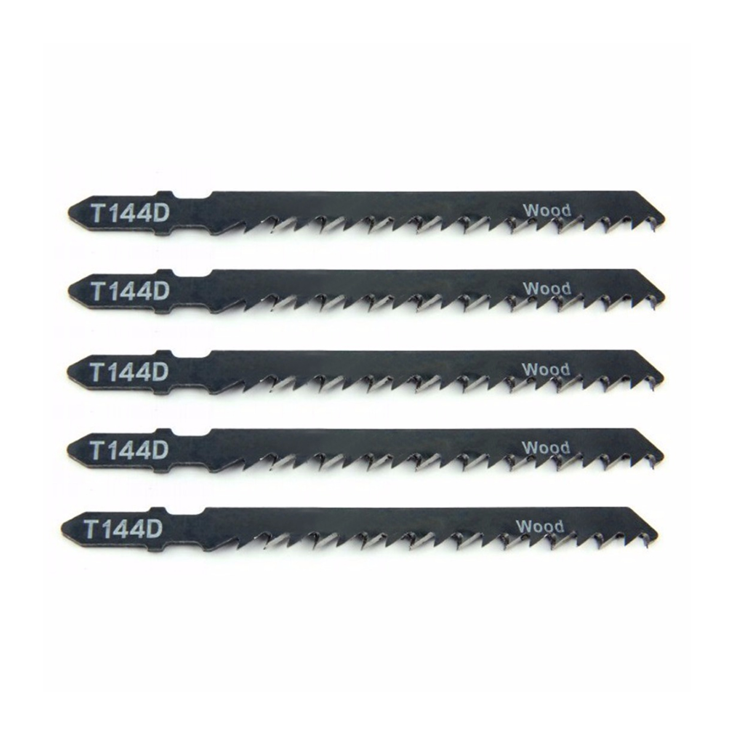 Picture of TT144D Jigsaw Blades T Shank Plastic Wood Cutter Jig Saw Blade For Fast Cutting Tools (5 Pieces) (Multicolor)
