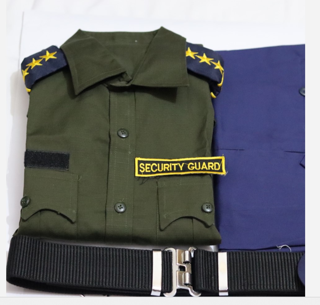 Picture of Security Guard Uniform Full Set - Guard Dress - Security Guard Pant, Shirt, Cap, Belt , Epulet Full Set
