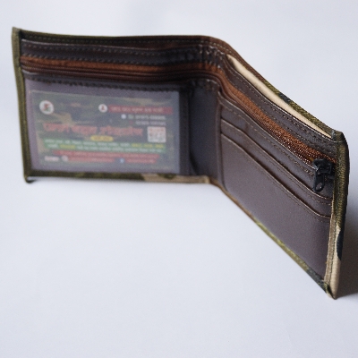 Picture of Colour Multicolor Color Fabric Wallet - Money Bag  For Men - Cotton Canvas Wallet for Men