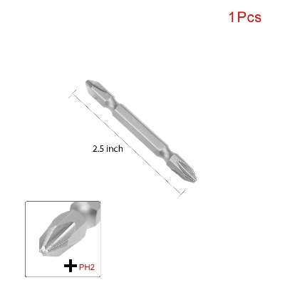 Picture of Double End Magnetic PH2 Phillips Screwdriver Bit (1 Piece) (2.5 inch Bi)