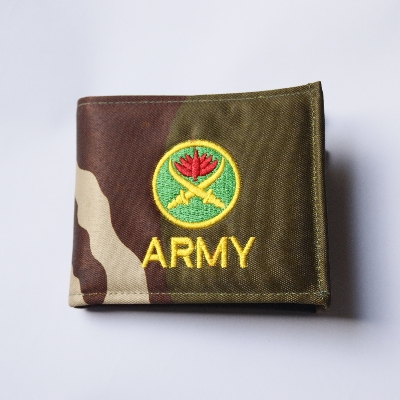 Picture of Fabric Wallet for man - Fashion Wallet - wallet for man- printed color money bag for man