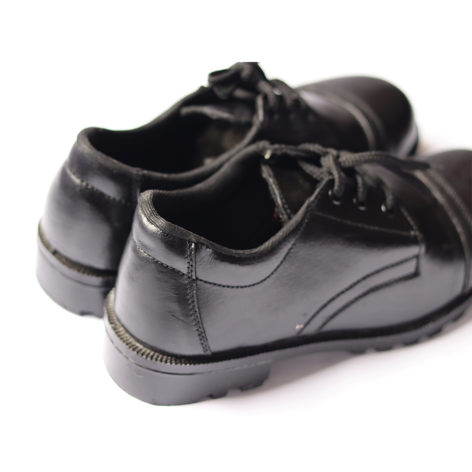 Picture of Safety Shoe - Leather safety shoe for workers - medium quality PVC sole Leather safety shoe- Workers shoe / boots