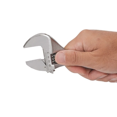 Picture of 8 Inch Professional Adjustable Wrench For DIY Work (Silver)