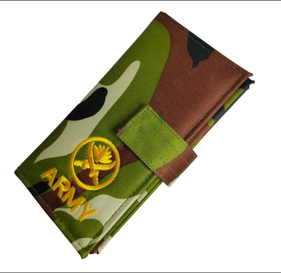 Picture of ARMY GREEN CAMOUFLAGE WALLET – Tactical Bi-Fold Wallet for Men, Boys & Special Forces Enthusiasts