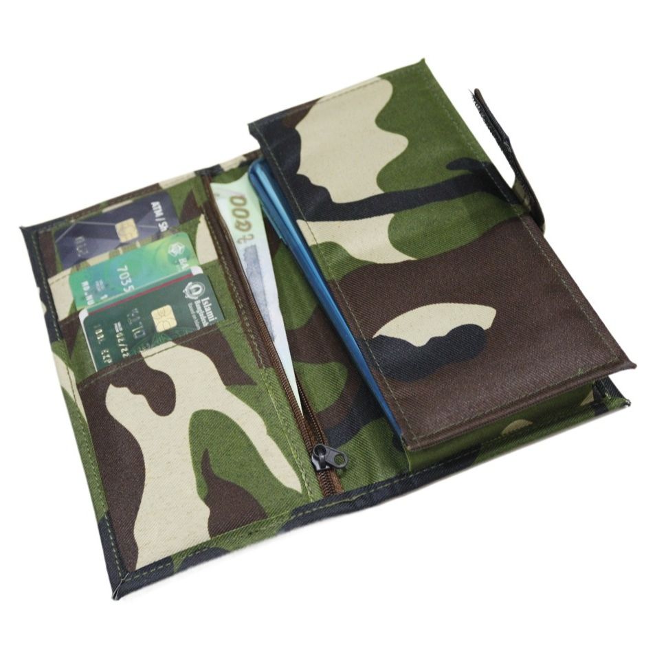 Picture of ARMY GREEN CAMOUFLAGE WALLET – Tactical Bi-Fold Wallet for Men, Boys & Special Forces Enthusiasts