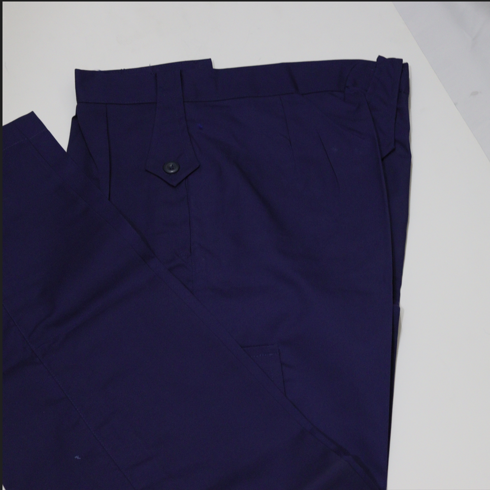 Picture of Best Quality security uniforms for Guards - Security Personnel Security Staff-Men's Security Guard Uniform  Blue Shirt - Blue  Trouser with Belt, Cap,  Shoulder, bach
