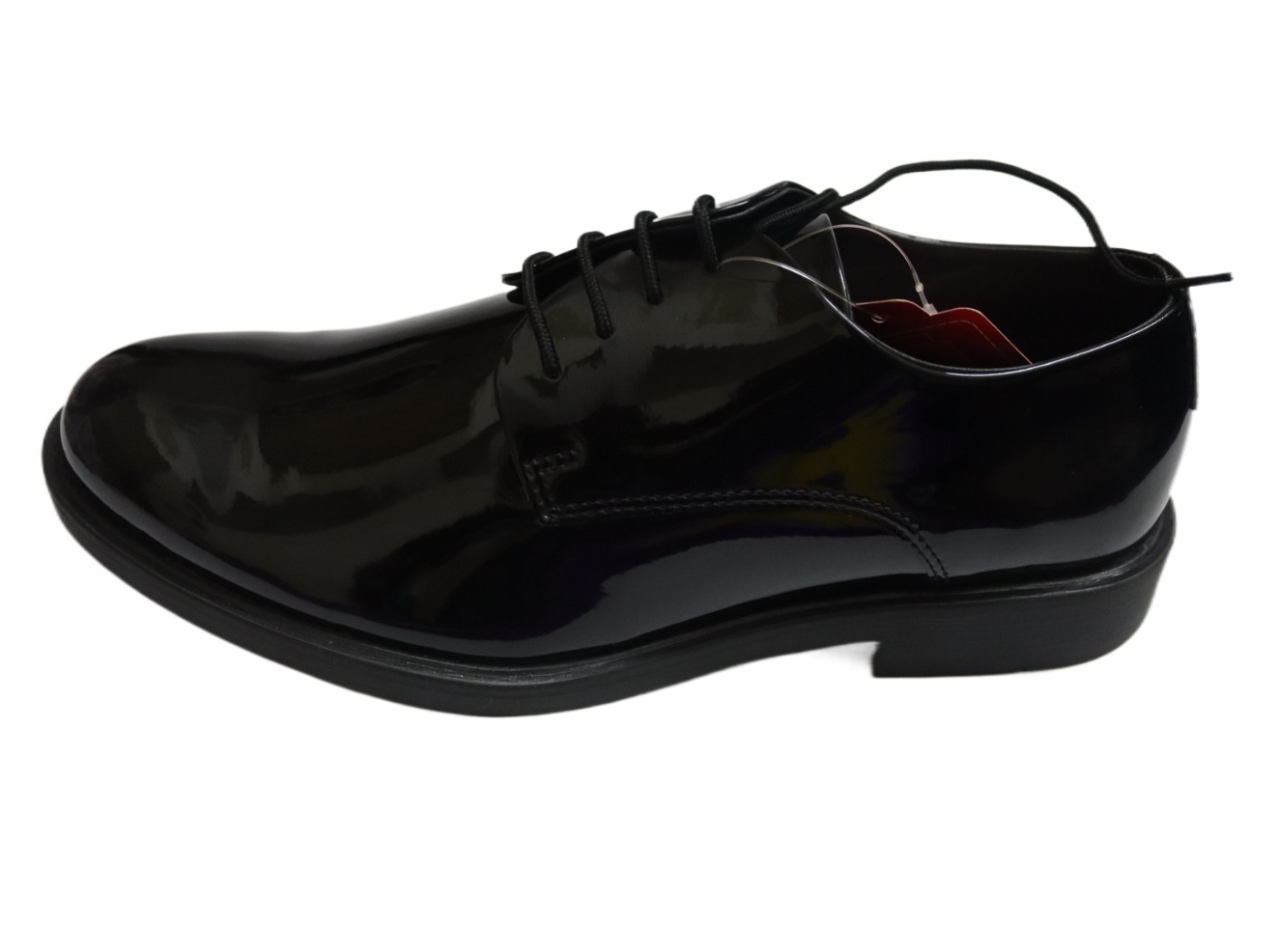 Picture of Premium Leather Formal  black glosy Shoe for Men Black Shining shoe
