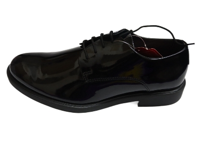 Picture of Premium Leather Formal  black glosy Shoe for Men Black Shining shoe