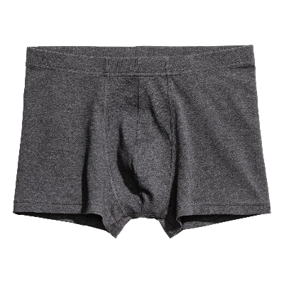 Picture of Gray Supima Cotton Boxers  for Men -Men's Cotton Underwear Breathable Soft Ultra-thin Briefs