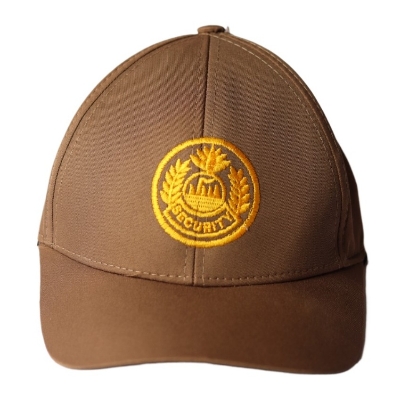 Picture of Sun Cap For Men- Security Guard Cap with Logo- Guard Head Sun Cap - Cap for Security Guard -( 1pc Free Size )