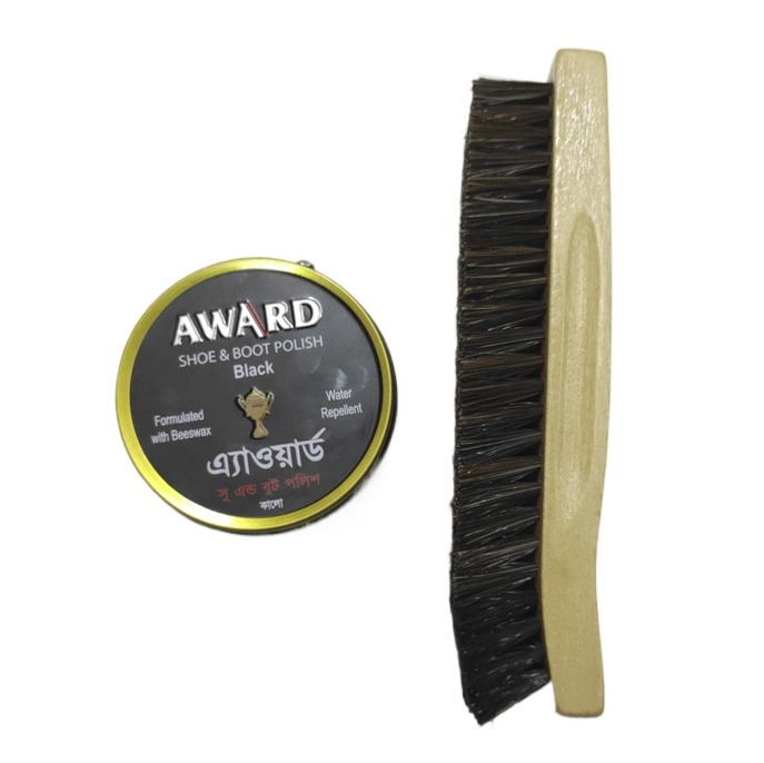 Picture of High Quality Boots Brush & boot Polish - Premium quality Shone Brush with shoe polish for your shoes