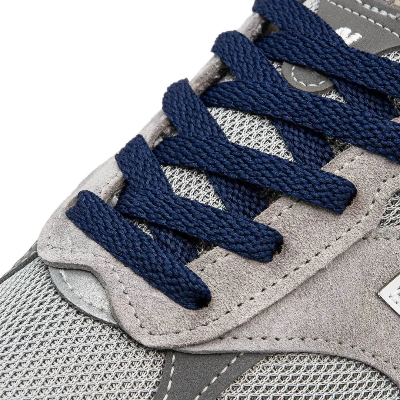 Picture of Navy Blue Flat Shoe Laces - Sneakers Laces long large size