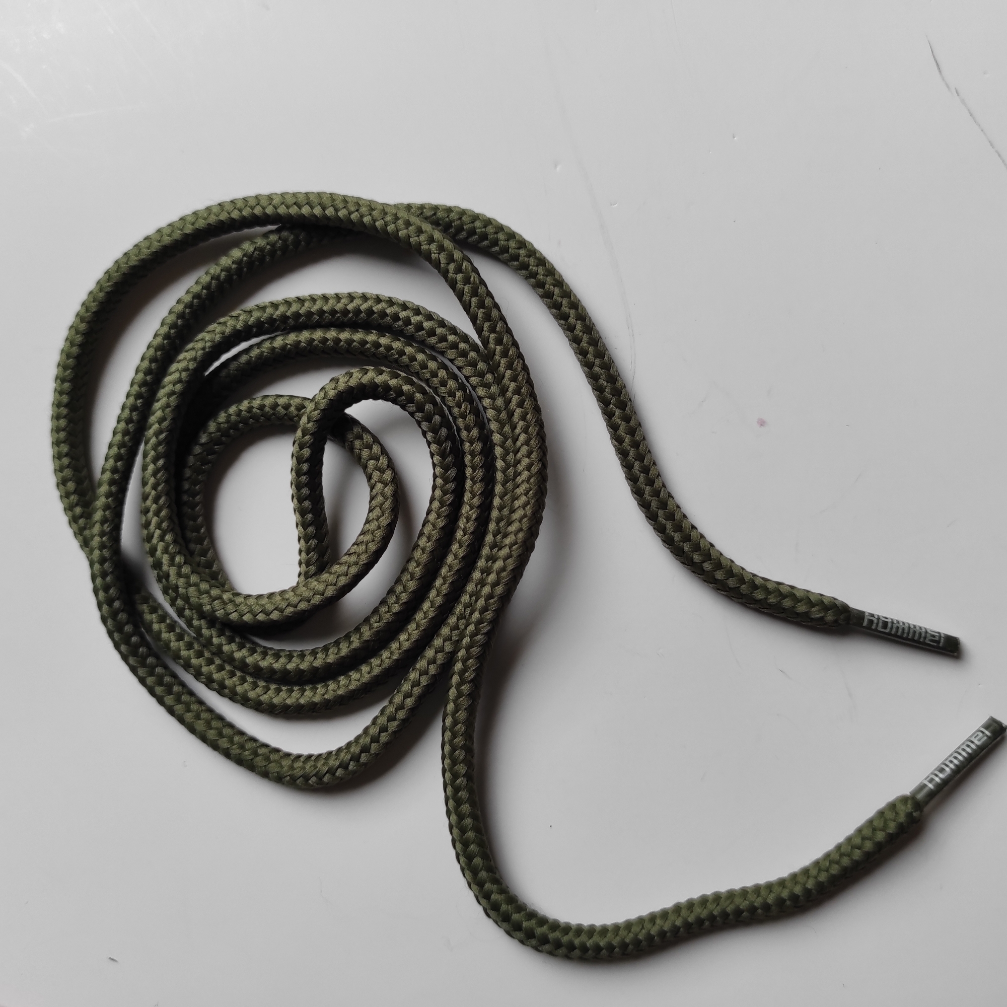 Picture of Olive Shoe Lace- Running Sneakers replacement lace Large 55 Inch