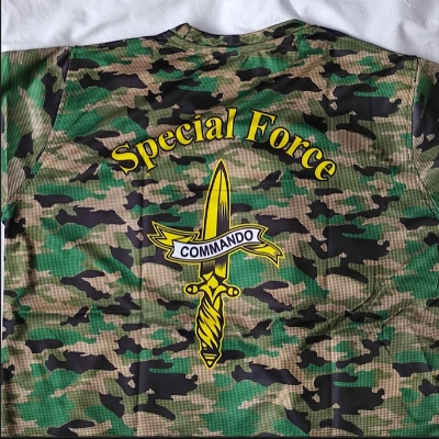 Picture of Bangladesh Army Special Force Camouflage T-Shirt – Military Jersey for Men | Stylish & Comfortable